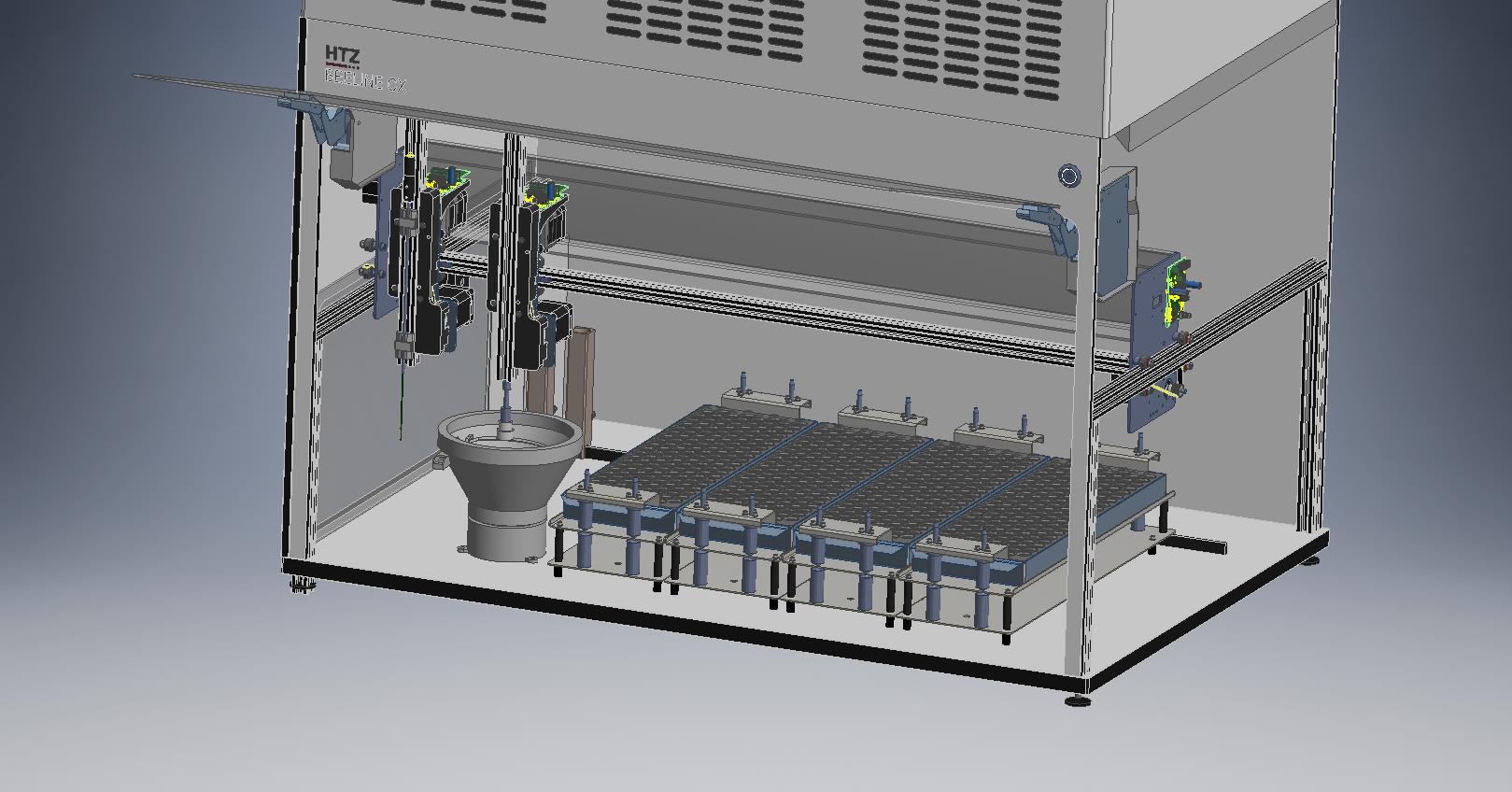 Syriflex robotic filling system